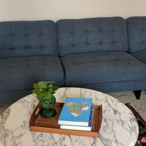 Set of 2 Blue Coffee Table Books - Picture 6 of 6